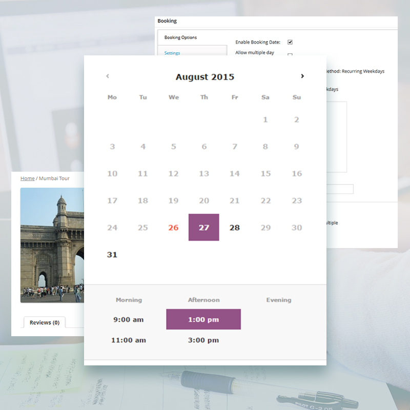 BOOKING AND APPOINTMENT FOR WOOCOMMERCE