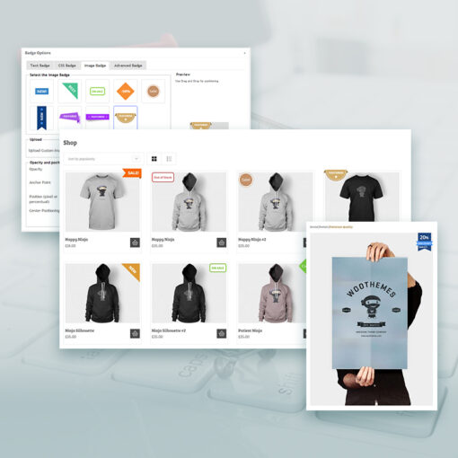 WOOCOMMERCE BADGE MANAGEMENT