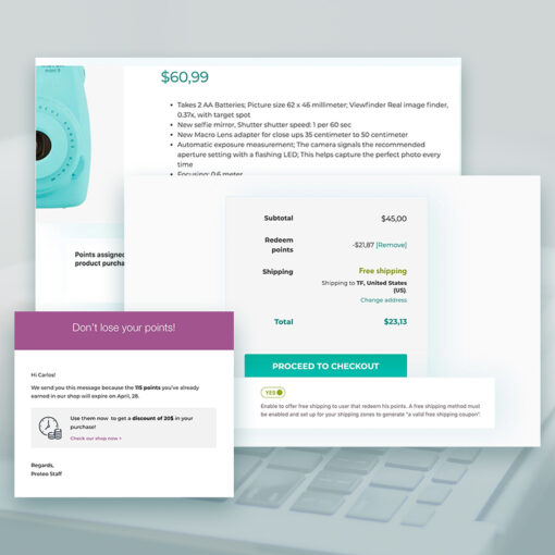 WOOCOMMERCE POINTS AND REWARDS