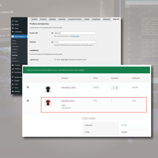 Free Gifts for WooCommerce