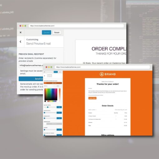 Kadence WooCommerce Email Designer
