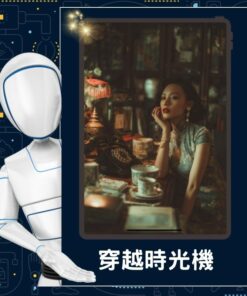AI換臉設計站 穿越時光機