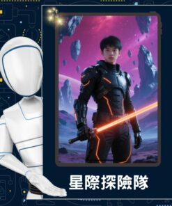AI換臉設計站 - 星際探險隊